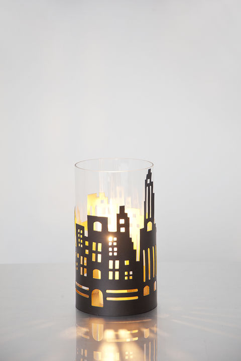 Windlicht SKYLINE MITTEL